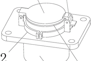 新能源汽車(chē)充電座的防護(hù)蓋結(jié)構(gòu)