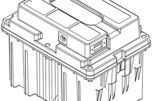 新能源電動(dòng)車(chē)用具有散熱結(jié)構(gòu)的智能鋰電池包