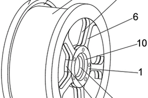 便于拆裝的新能源汽車輪轂