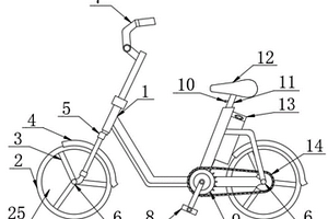 方便充電的新能源電動(dòng)自行車