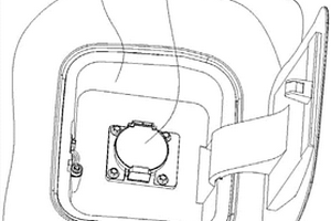 雙重隔離式新能源汽車充電口結(jié)構(gòu)