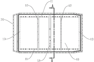 箱體底盤的底板結(jié)構(gòu)、箱體底盤、電池包和汽車