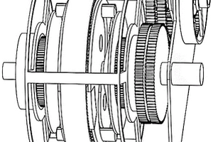 電動(dòng)汽車用傳動(dòng)比5至15推力式CVT機(jī)械無(wú)級(jí)變速器