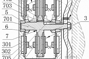 基于圓形壓電振子互激的懸垂式旋轉(zhuǎn)發(fā)電機(jī)