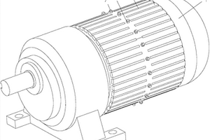 新能源汽車用散熱永磁電機