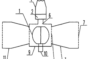 帶抽氣裝置的聚風(fēng)增速型風(fēng)力發(fā)電機(jī)