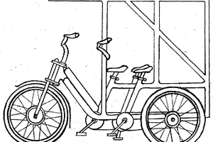 太陽能多人驅(qū)動電動自行車