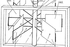 開(kāi)合帆片水風(fēng)動(dòng)力機(jī)