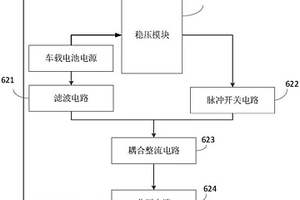 車載電池電源穩(wěn)壓電路及新能源汽車充電插座