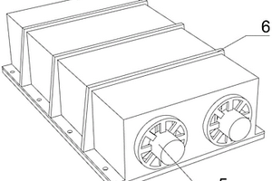 新能源汽車電池的防護(hù)散熱裝置