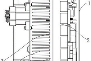 新能源汽車的充電機(jī)直吹式散熱組件