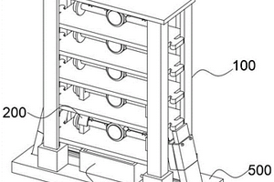 新能源汽車后橋生產(chǎn)用兩用檢測儲架