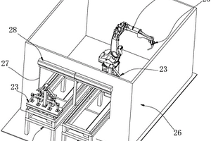 新能源車車架自動化焊接工作站