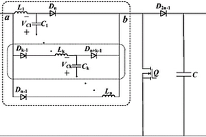 基于n級混合感容性阻抗網(wǎng)絡的升壓電路及新能源系統(tǒng)