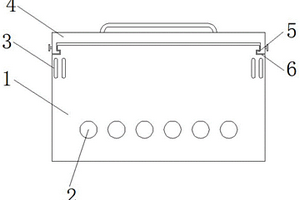 用于新能源汽車的便于散熱及固定的電池箱體結(jié)構(gòu)