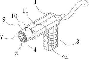 新能源汽車充電用防脫充電槍