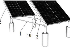 光伏電板角度可調(diào)的光伏支架