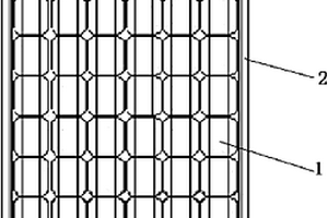 具有電熱絲邊框的太陽能電池組件