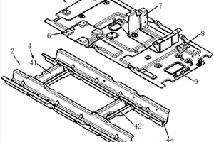 車(chē)輛前艙零部件安裝結(jié)構(gòu)和電動(dòng)汽車(chē)