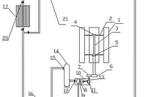 垂直軸風(fēng)車組成的地源風(fēng)能空調(diào)機(jī)