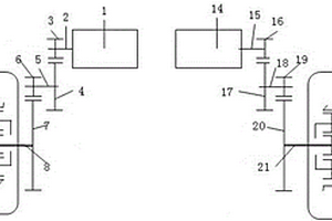 雙電機(jī)單速二級(jí)減速帶輪邊減速獨(dú)立懸架平行軸電驅(qū)橋