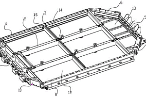 動(dòng)力電池托盤框架結(jié)構(gòu)及電池箱