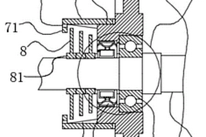 電動(dòng)三輪車(chē)輪轂電機(jī)潤(rùn)滑性浮動(dòng)油封結(jié)構(gòu)