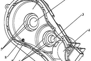260鎂合金傳動箱的中段第二部位殼體