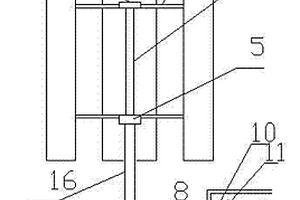 垂直軸風(fēng)車組成的揚(yáng)水機(jī)