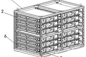 用于電池PACK箱安裝、維護(hù)的抽拉結(jié)構(gòu)