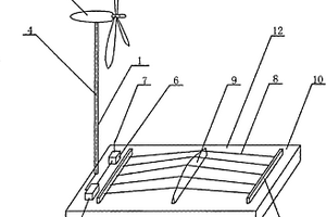 帶風(fēng)力發(fā)電系統(tǒng)向音樂(lè)傳感器供電的弦琴