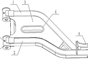 新型后獨(dú)立懸架下擺臂結(jié)構(gòu)