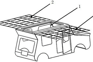 車用可伸縮太陽能電池結(jié)構(gòu)及太陽能動力車