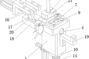 集成化的定位銷(xiāo)自下而上壓裝機(jī)構(gòu)