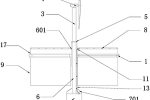 結(jié)合海上風機的浮動式光伏與水產(chǎn)養(yǎng)殖復合裝置
