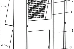 用于極端氣候環(huán)境下的戶外儲能柜空調(diào)進(jìn)出風(fēng)口結(jié)構(gòu)