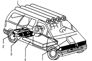 風(fēng)能電動內(nèi)燃機混合動力汽車