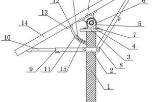 用于光伏發(fā)電系統(tǒng)的光伏板角度調(diào)節(jié)裝置