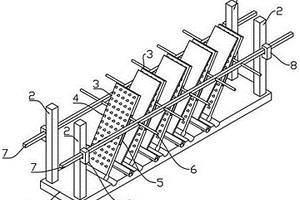 巖棉板高效烘干用支架