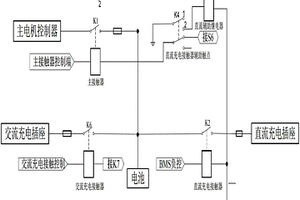 交直流充放電電路及帶有該電路的插電式汽車