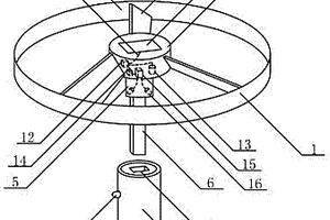 將太陽能光伏發(fā)電作為供電源的發(fā)光竹蜻蜓