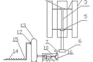 垂直軸風(fēng)車風(fēng)力氣壓自控增氧機(jī)