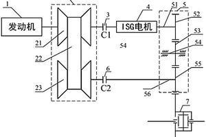 基于CVT的單電機(jī)插電式混合動(dòng)力系統(tǒng)