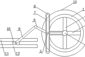 行程可調(diào)節(jié)的小型海水流動(dòng)發(fā)電裝置