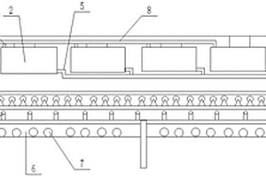 鋰電池的富錳酸鋰正極材料制備用推板爐降溫裝置