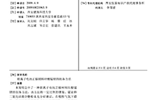 鋰離子電池正極材料硅酸錳鋰的制備方法