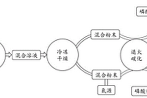 廢磷酸鐵鋰缺陷修復(fù)并構(gòu)筑三維多孔碳網(wǎng)的方法和應(yīng)用