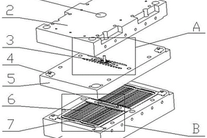 多層高效的隔極柵進(jìn)膠加工模具