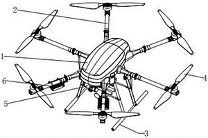 油電混合六旋翼無人機(jī)