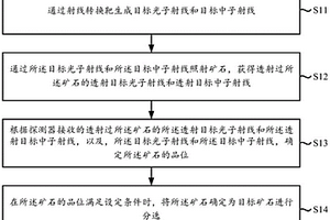 中子光子融合的礦石分選方法及系統(tǒng)